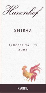 Hanenhof Barossa Valley Shiraz 95% Petit Verdot 5%