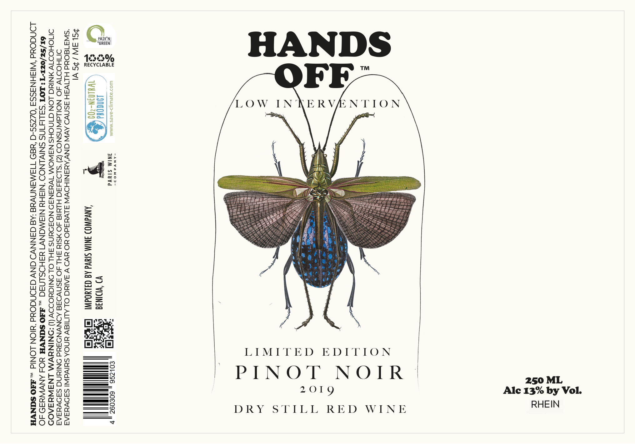 Limited Edition Pinot Noir