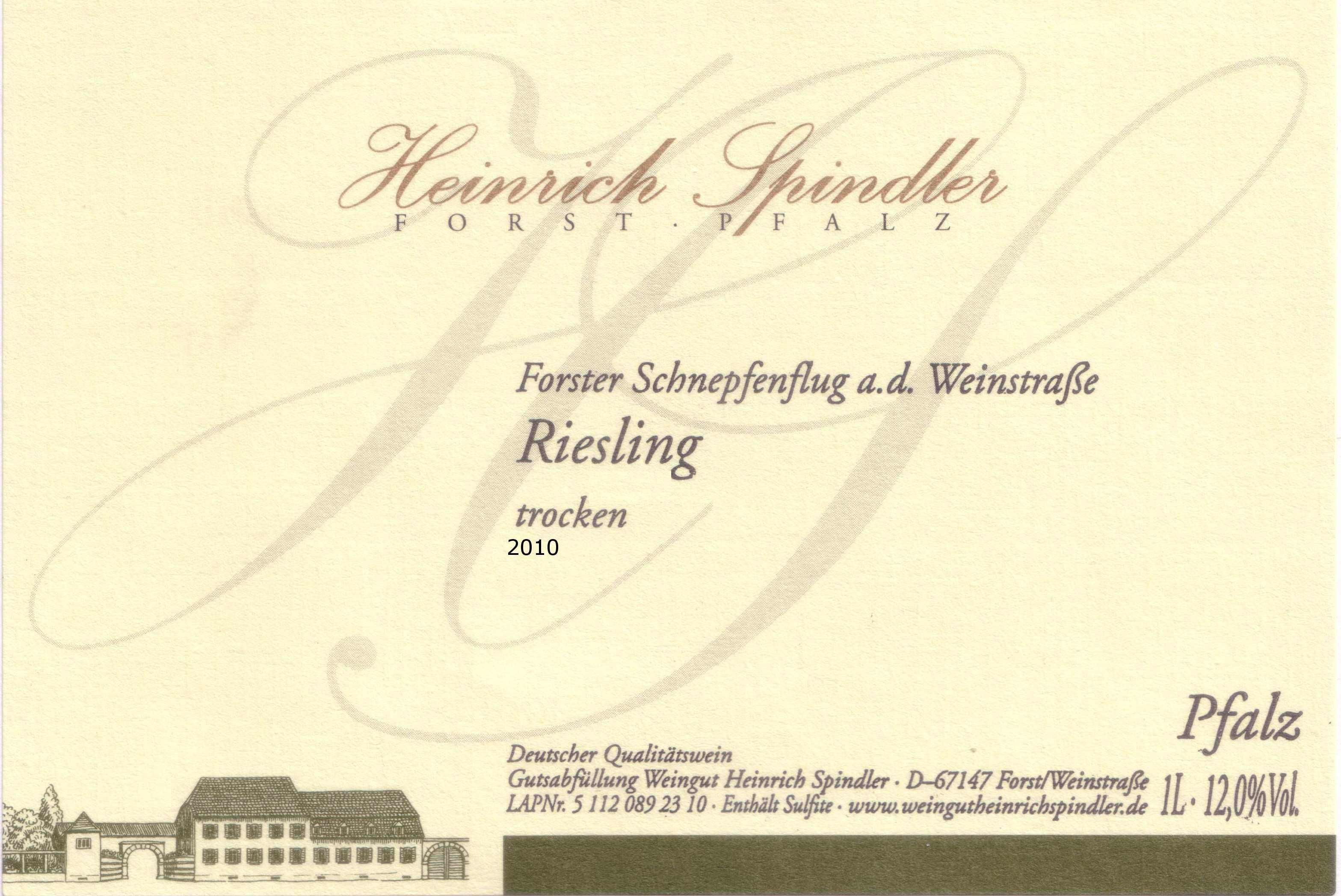 Forster Schnepfenflug Riesling Trocken