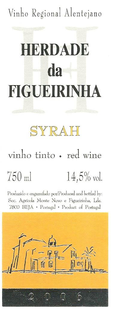 Herdade Da Figueirinha Syrah