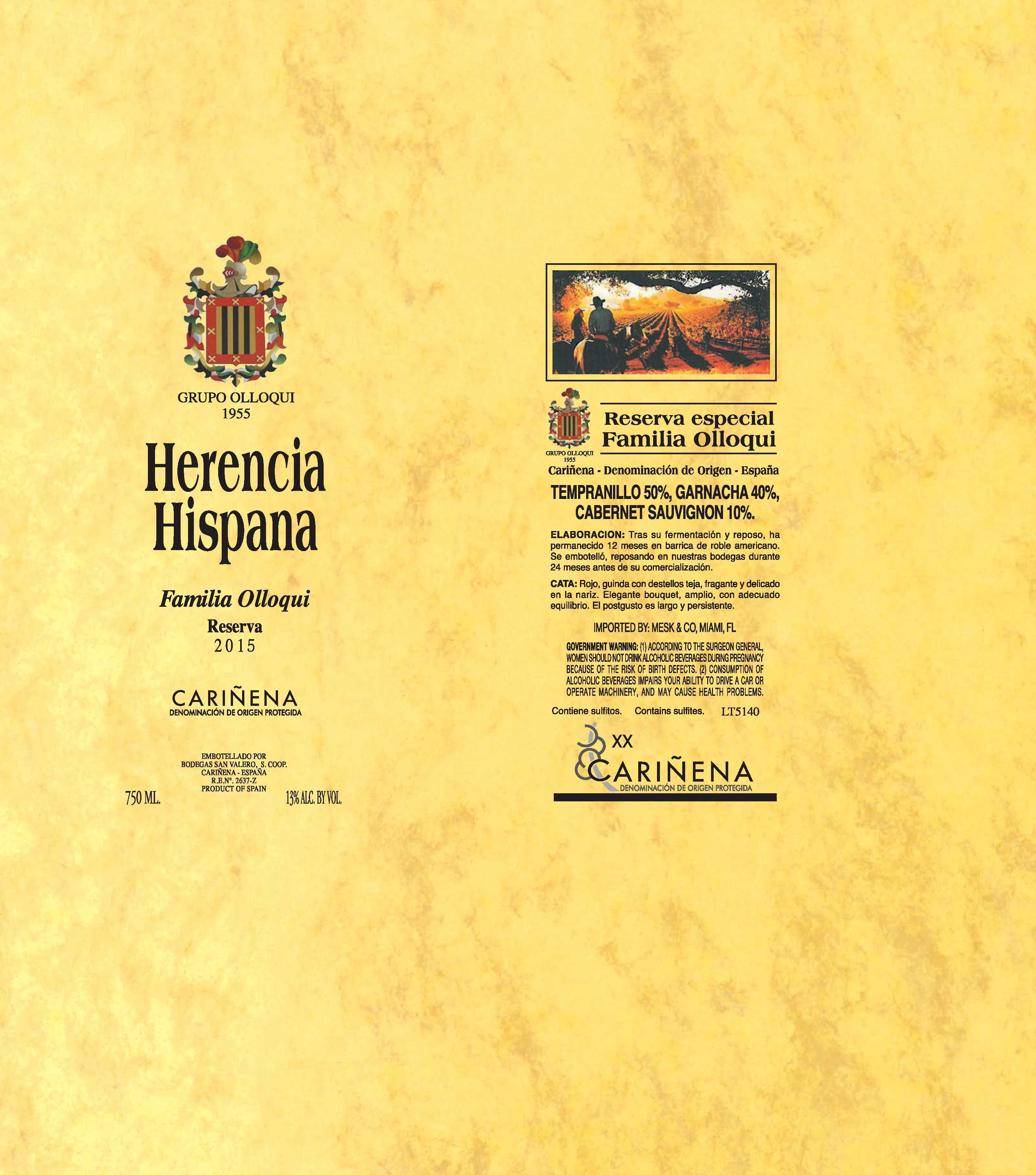 Familia Olloqui Reserva