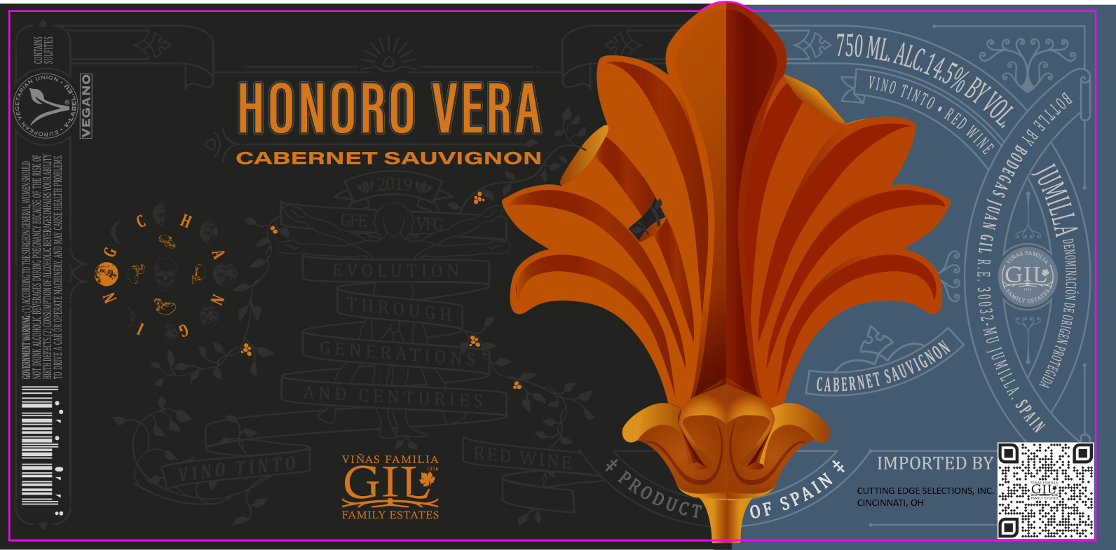 Honor Vera Cabernet Sauvignon