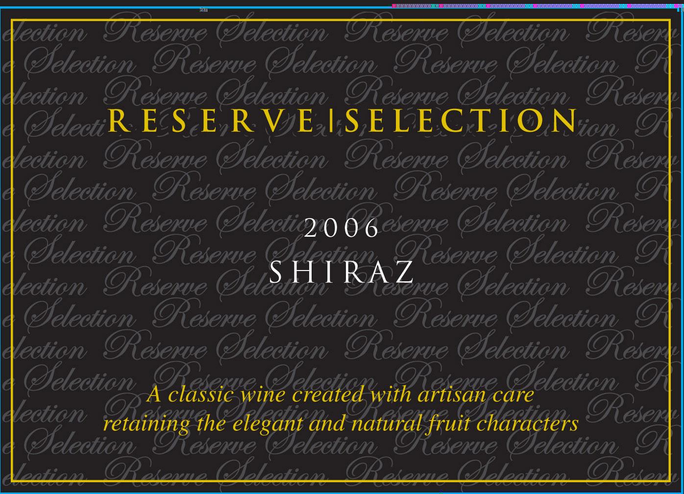 Hunting Hill Reserve Selection Shiraz