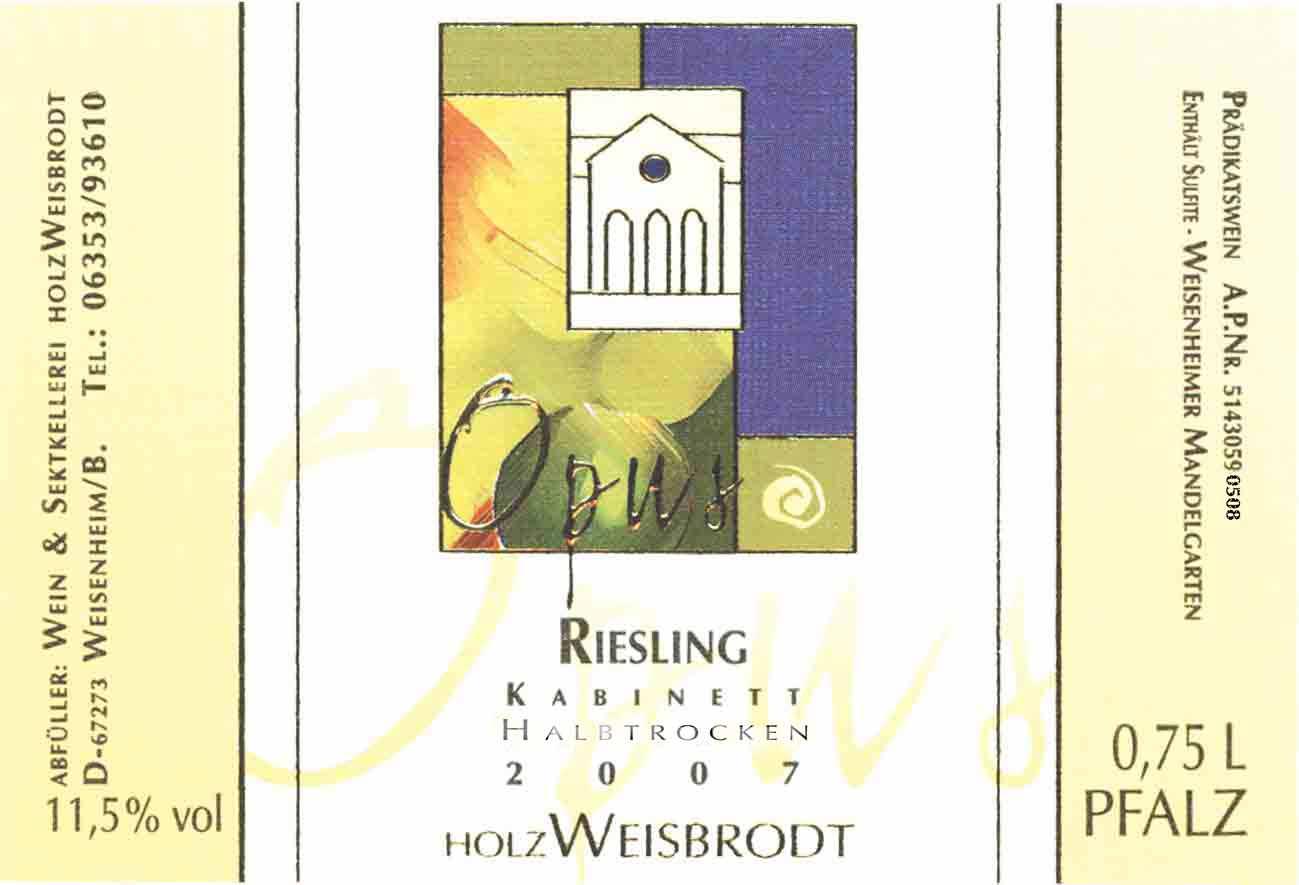Riesling Kabinett Halbtrocken