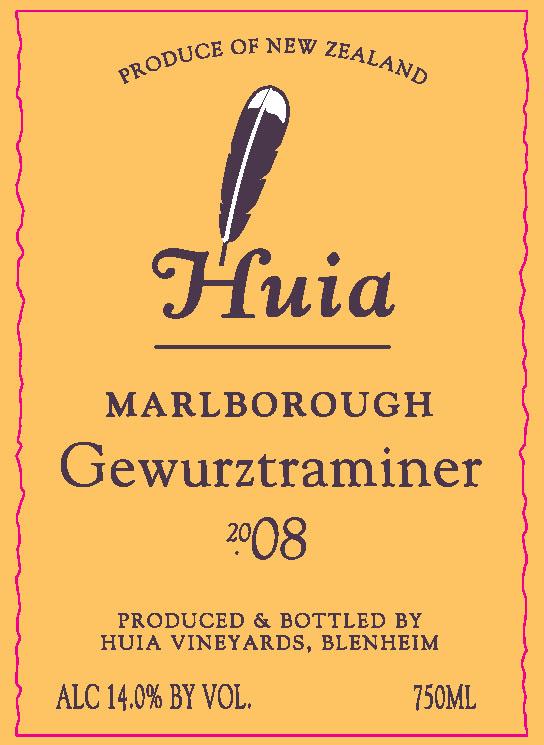 Huia Marlborough Gewurztraminer