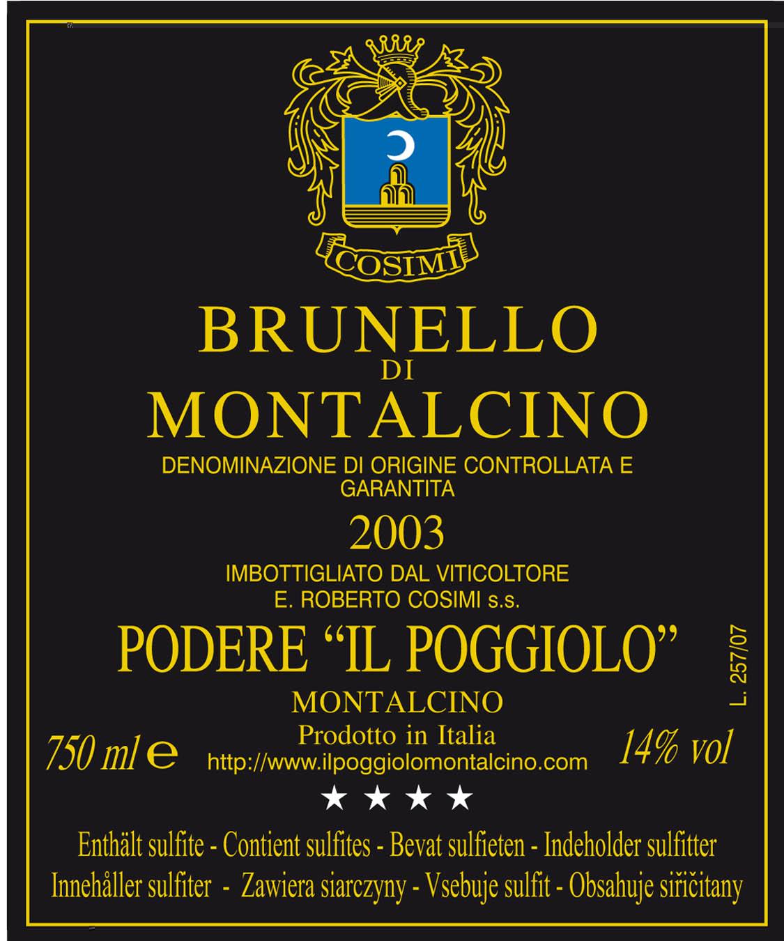 Brunello B Montalcino
