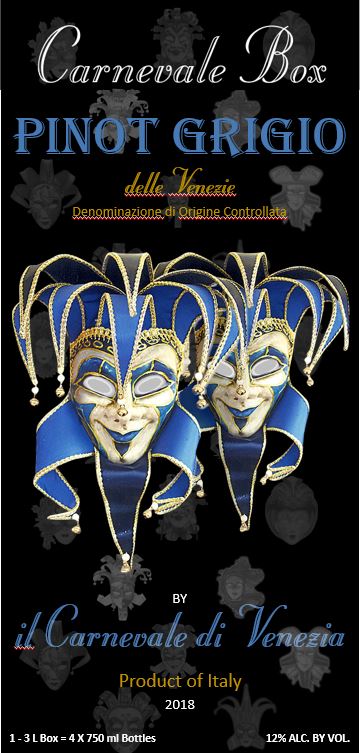 Carnevale Box Pinot Grigio