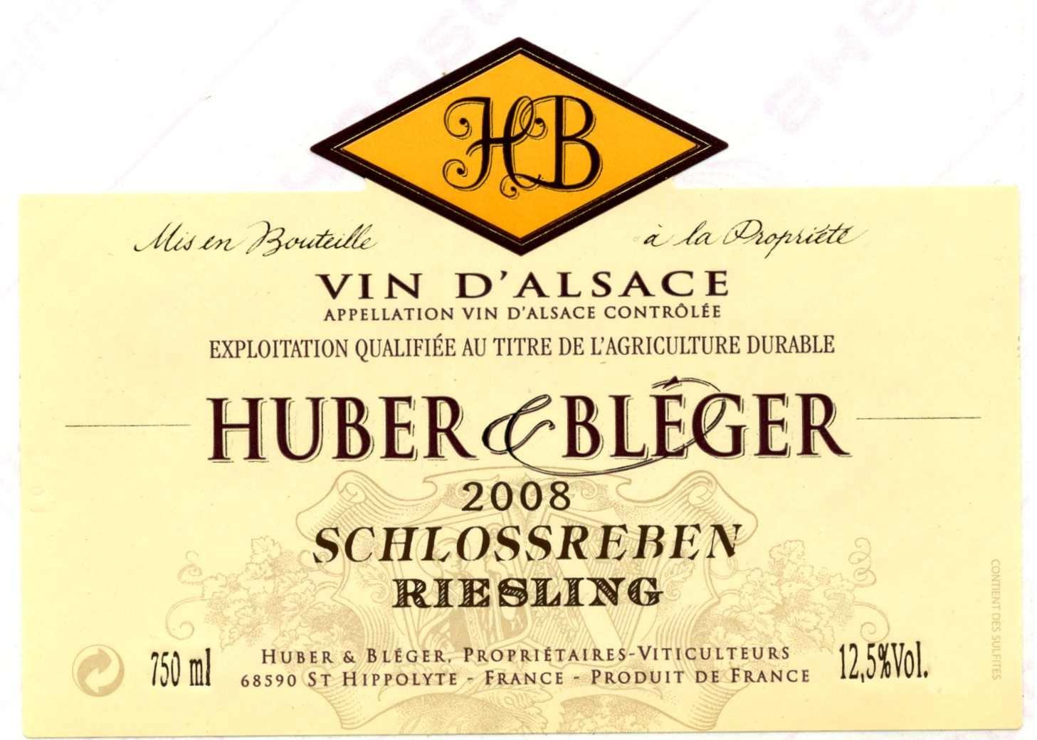 Alsace Riesling