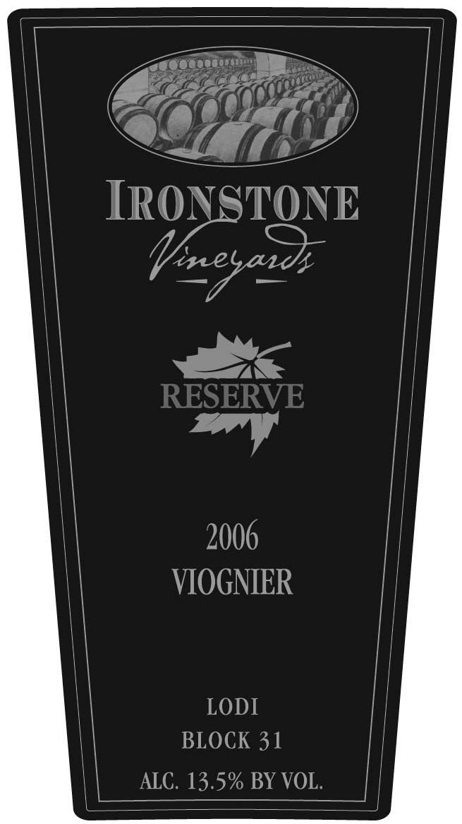 Reserve Lodi Block 31 Viognier