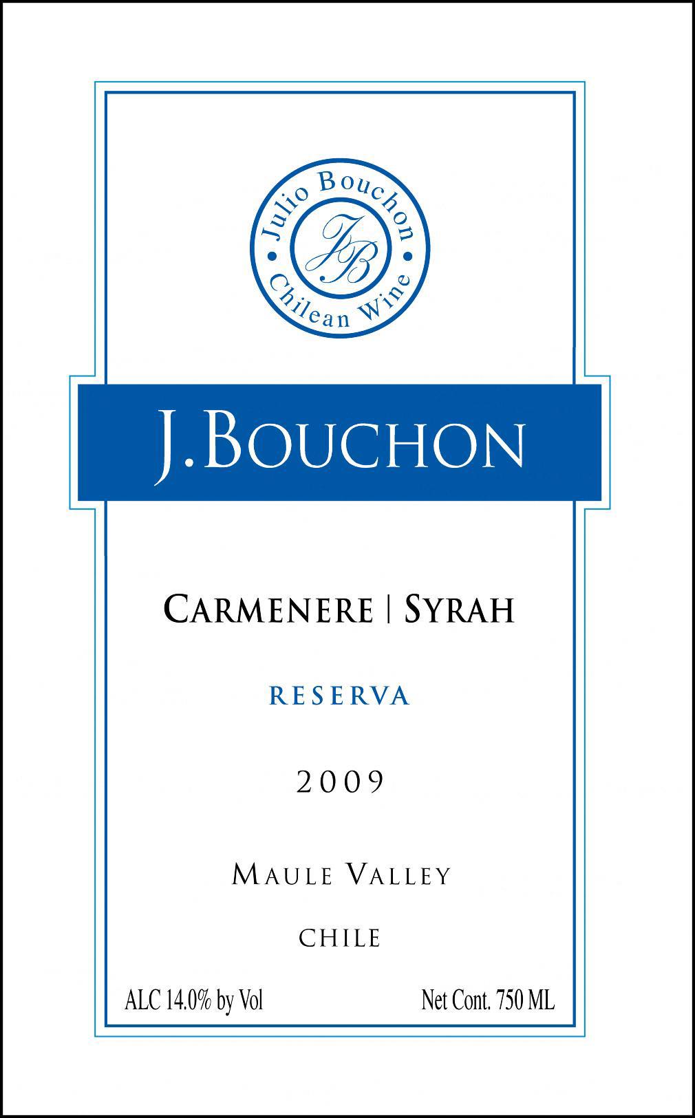 Carmenere / Syrah Reserva