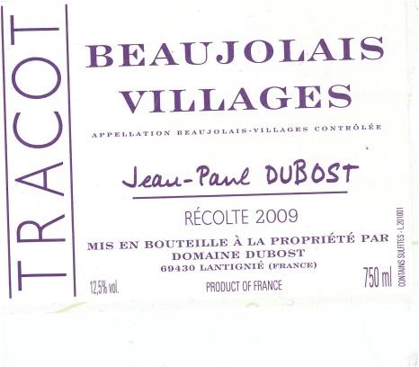 Beaujolais Villages