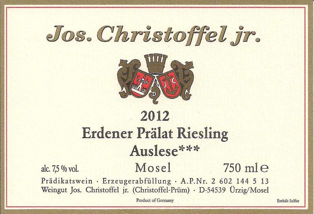 Auslese*** Erdener Prälat