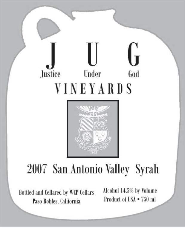 Justice Jug Syrah