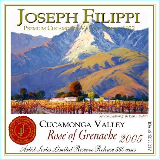 Rose Of Grenache Artist Series Limited Reserve Release