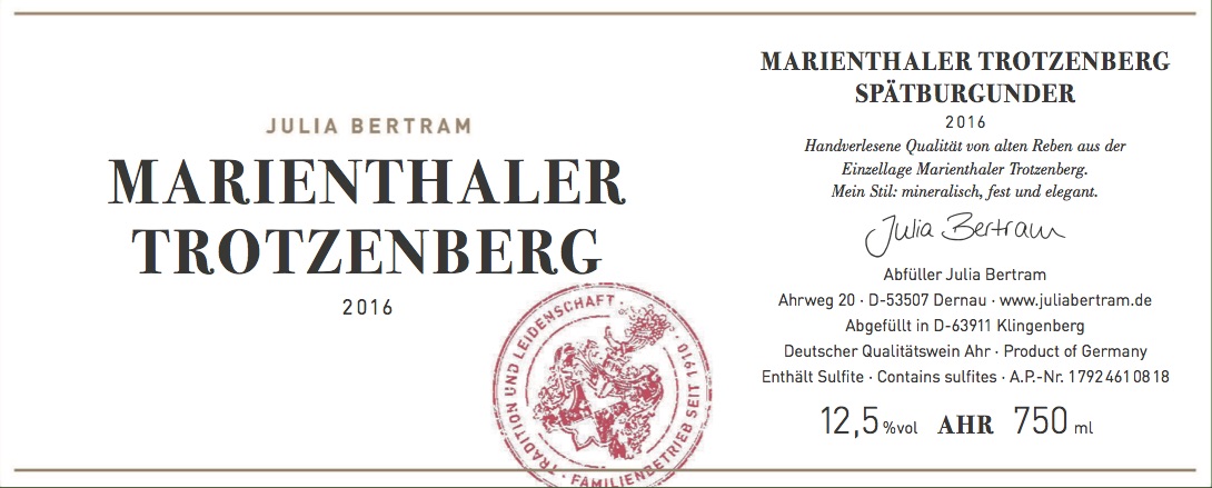 Marienthaler Trotzenberg Raditio