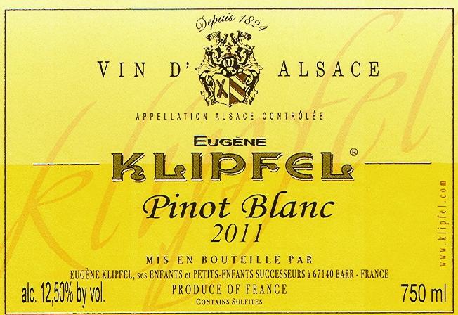 Pinot Blanc Cuvée Particulière