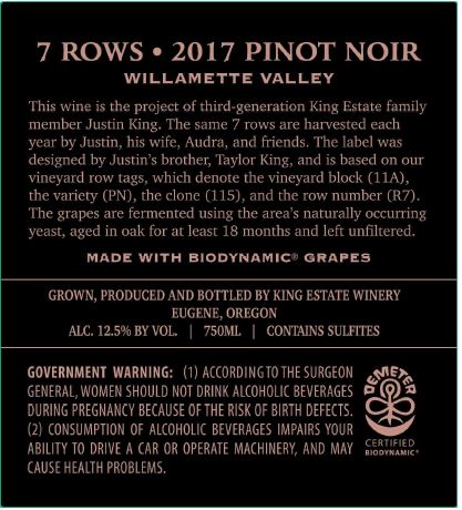 Pinot Noir Willamette Valley