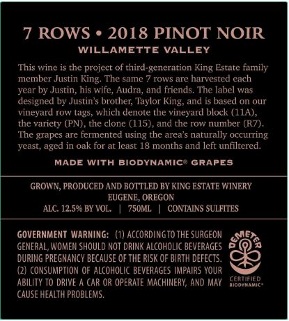 Pinot Noir Willamette Valley