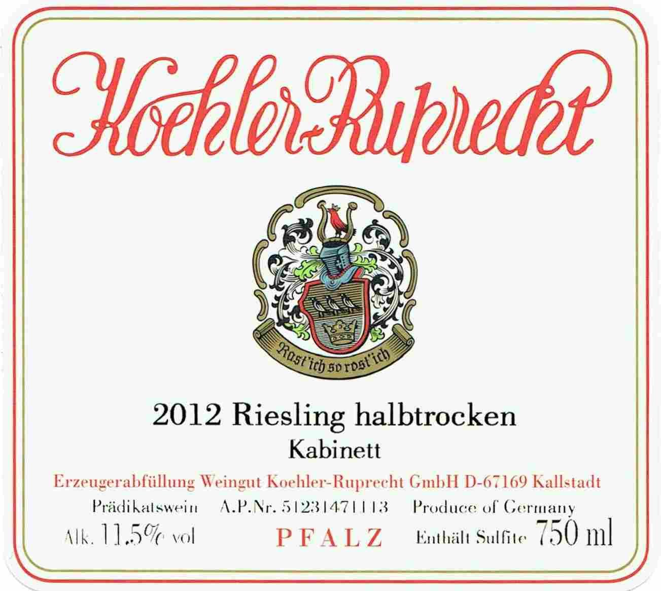 Kabinett Halbtrocken