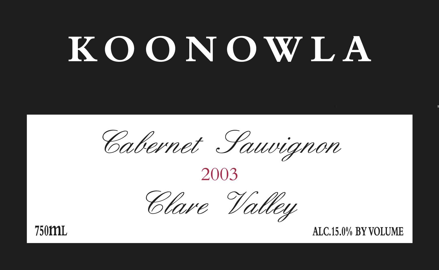 Clare Valley Cabernet Sauvignon