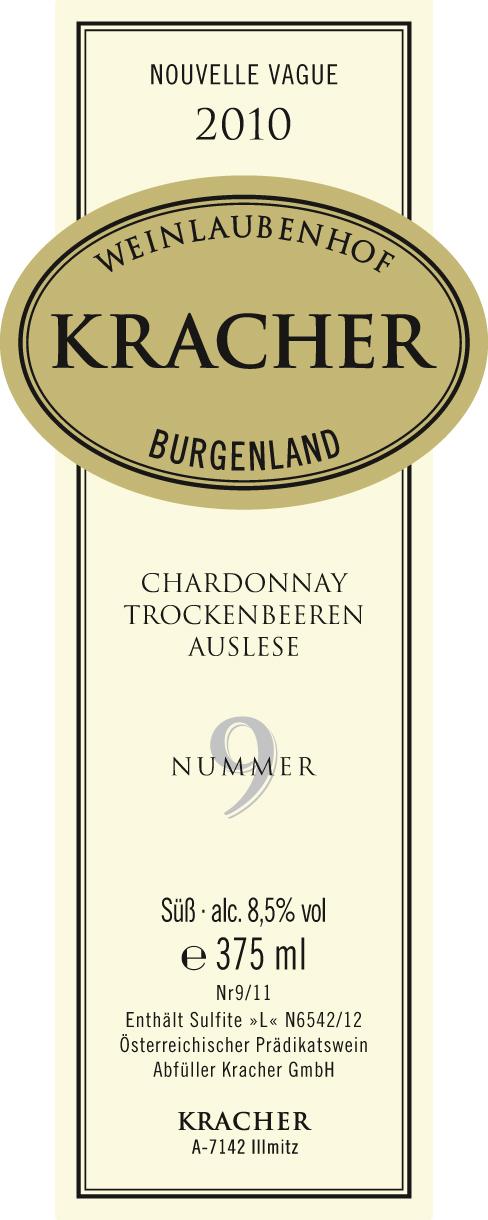 Kracher Burgenland Chardonnay Trockenbeeren Auslese