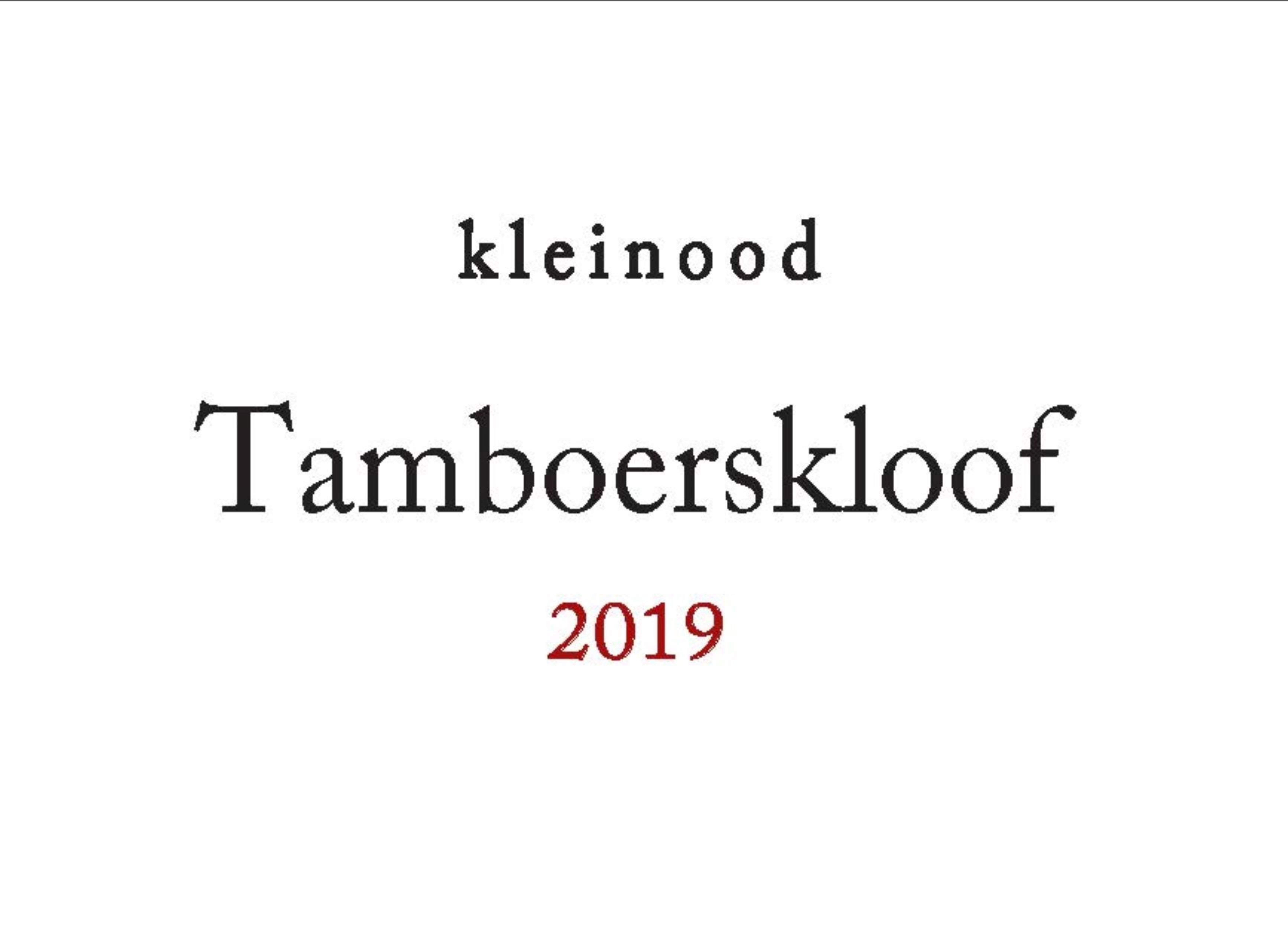 Tamboerskloof Syrah