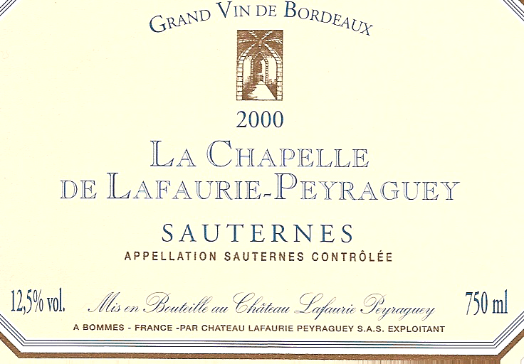 La Chapelle De Lafaurie Peyraguey