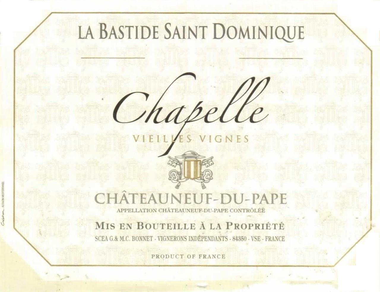 Chapelle Vieilles Vignes