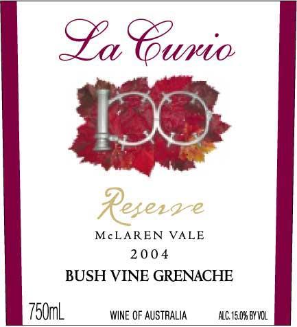 La Bush Vine Grenache Reserve