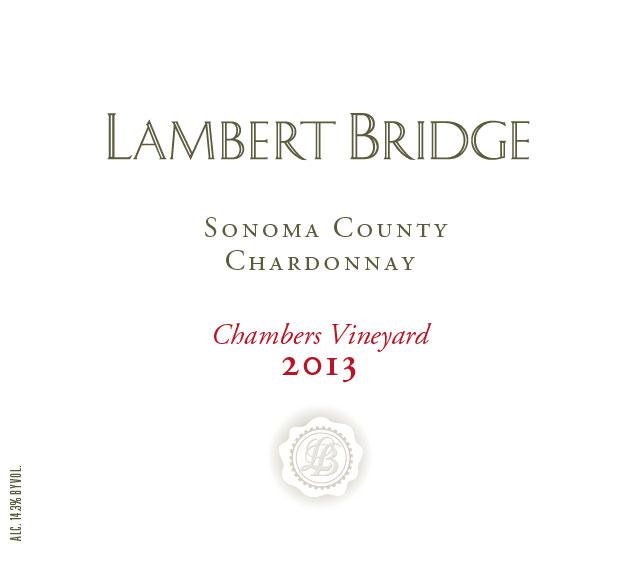Chambers Vineyard Chardonnay