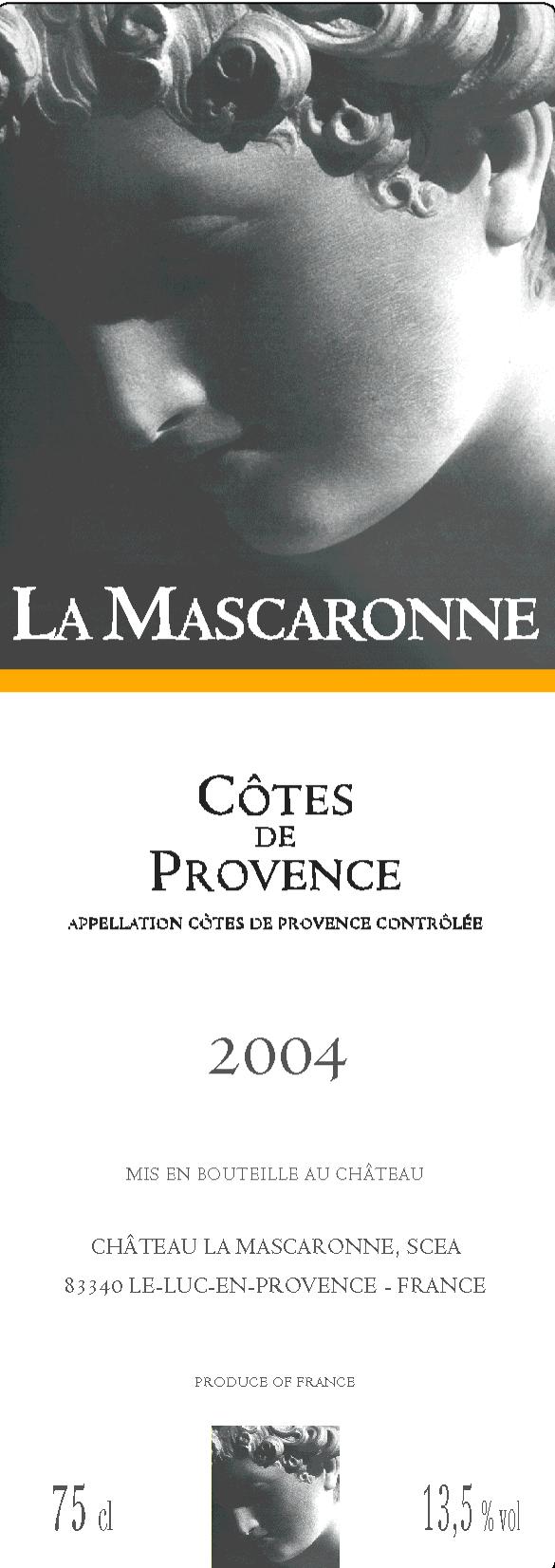 La Mascaronne Dry Rosé