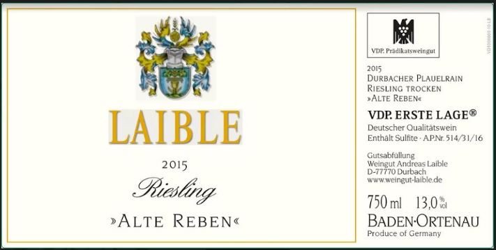 Laible Riesling Alte Reben