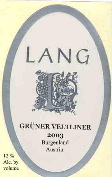Lang Grüner Veltliner