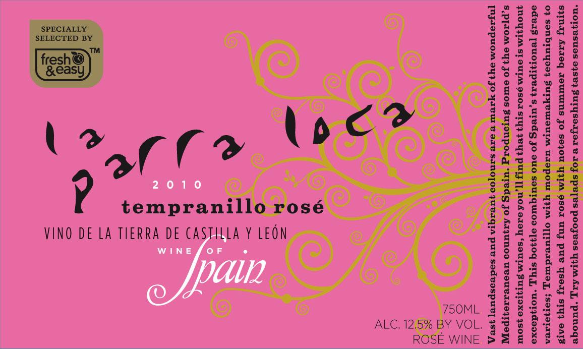 La Parra Loca Tempranillo Rosé