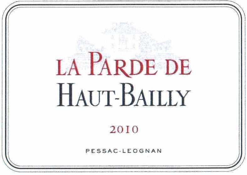 La Parde De Haut-Bailly