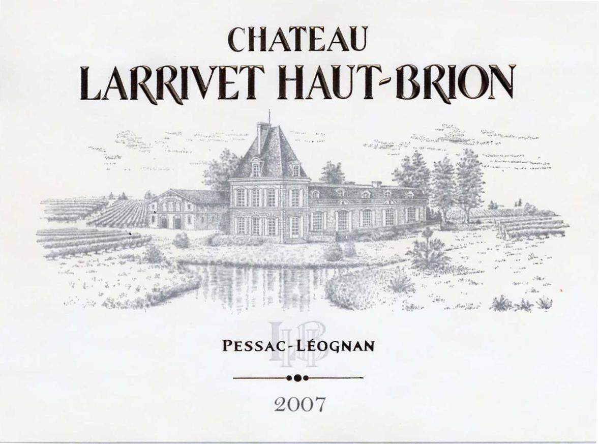 Chateau Pessac - Léognan Ac - Leo Larrivet Haut - Brion