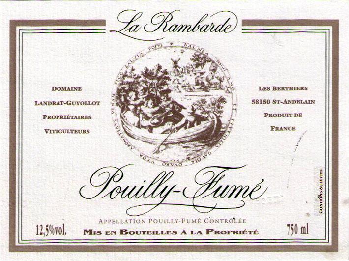 La Rambarde Pouilly Fume