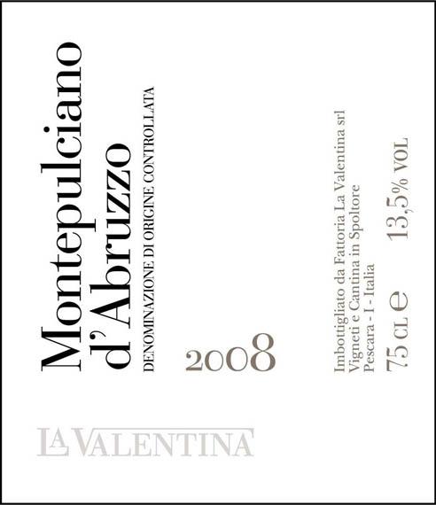 Ja Valentina Montepulciano D'abruzzo