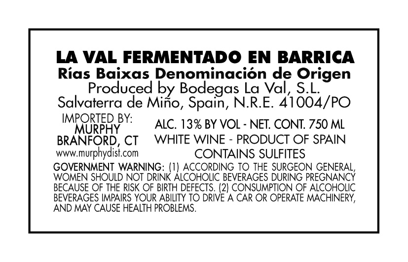 La Val Albariño Fermentado En Barrica