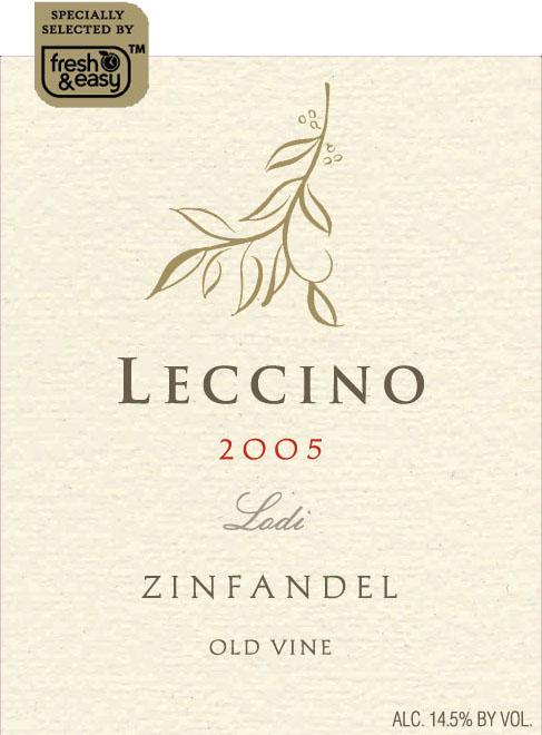 Leccino Zinfandel Old Vine