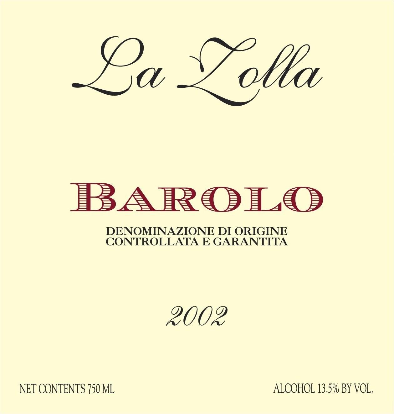 La Zolla Barolo