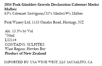 Gimblett Gravels Declaration