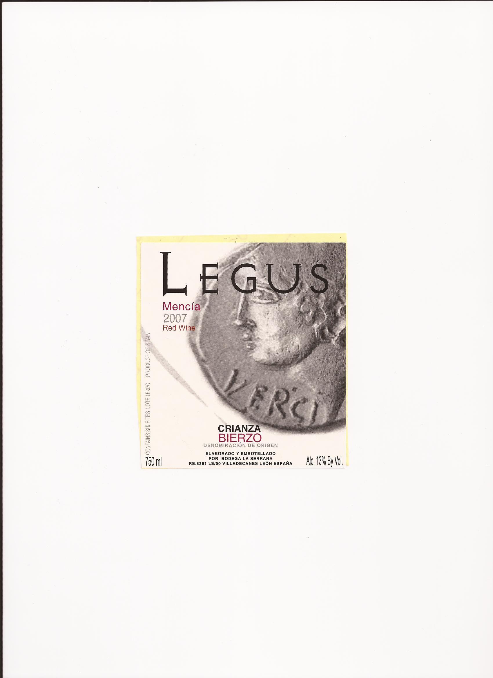 Legus Red Wine