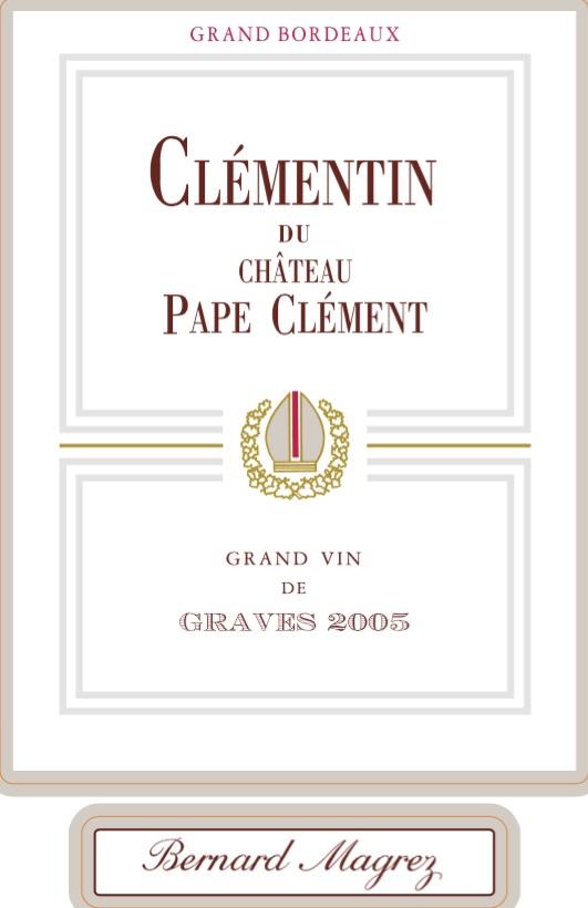 Clementin Du Château Pape Clément