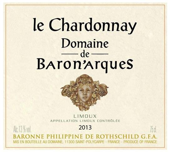 Le Chardonnay Domaine De Baron'arques