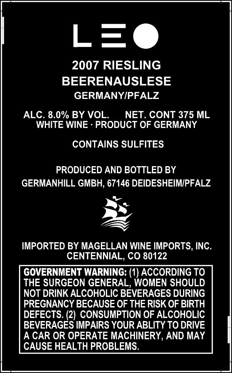 Sundowner Beerenauslese