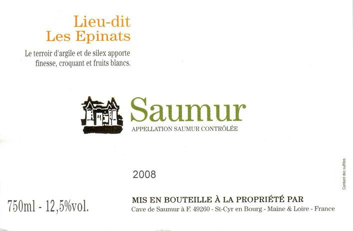 Saumur Chenin Blanc