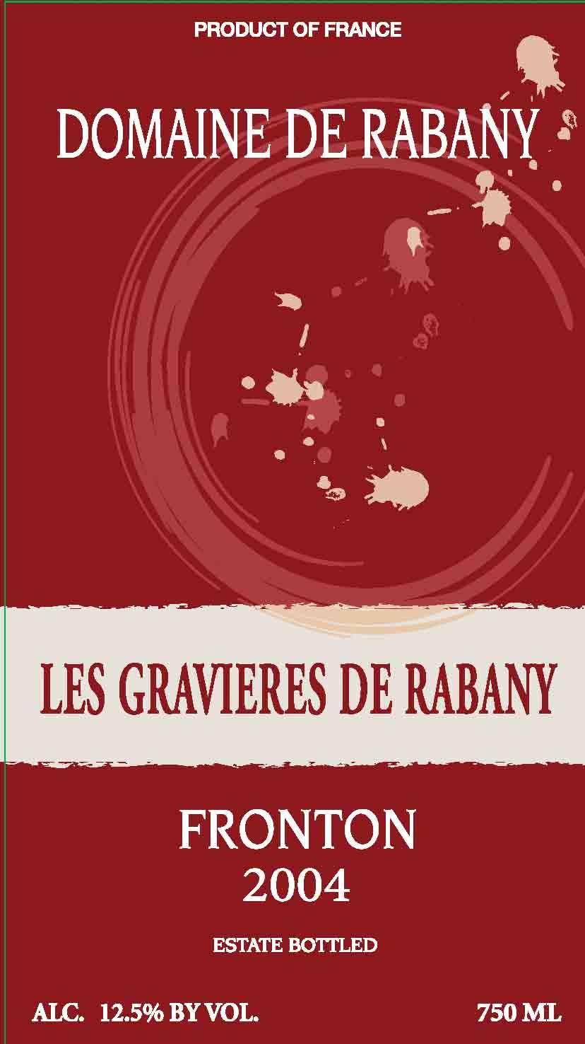 Les Gravières De Rabany Fronton Red Wine