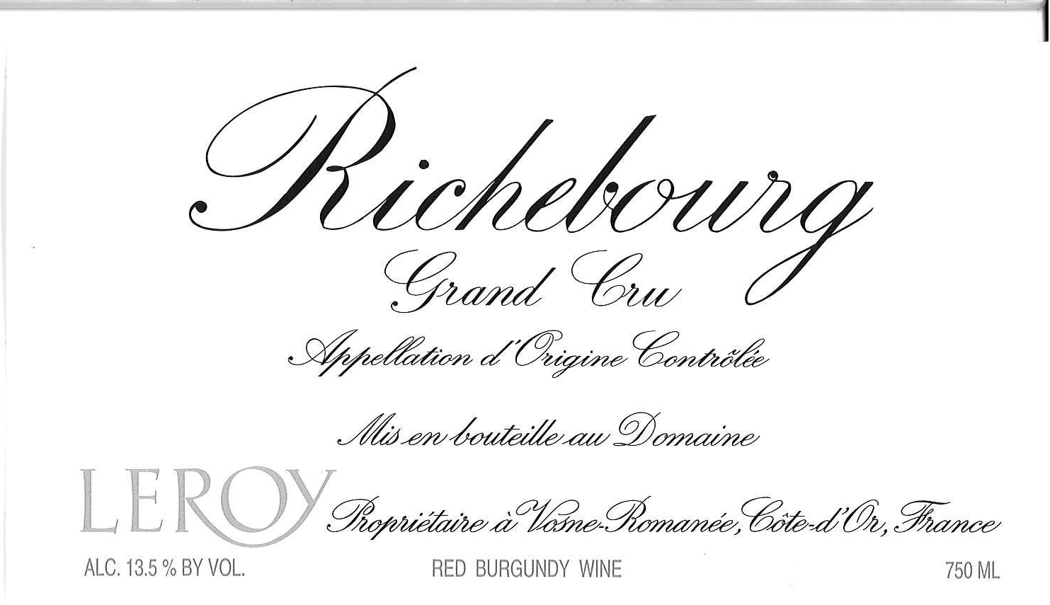 Richebourg Grand Cru