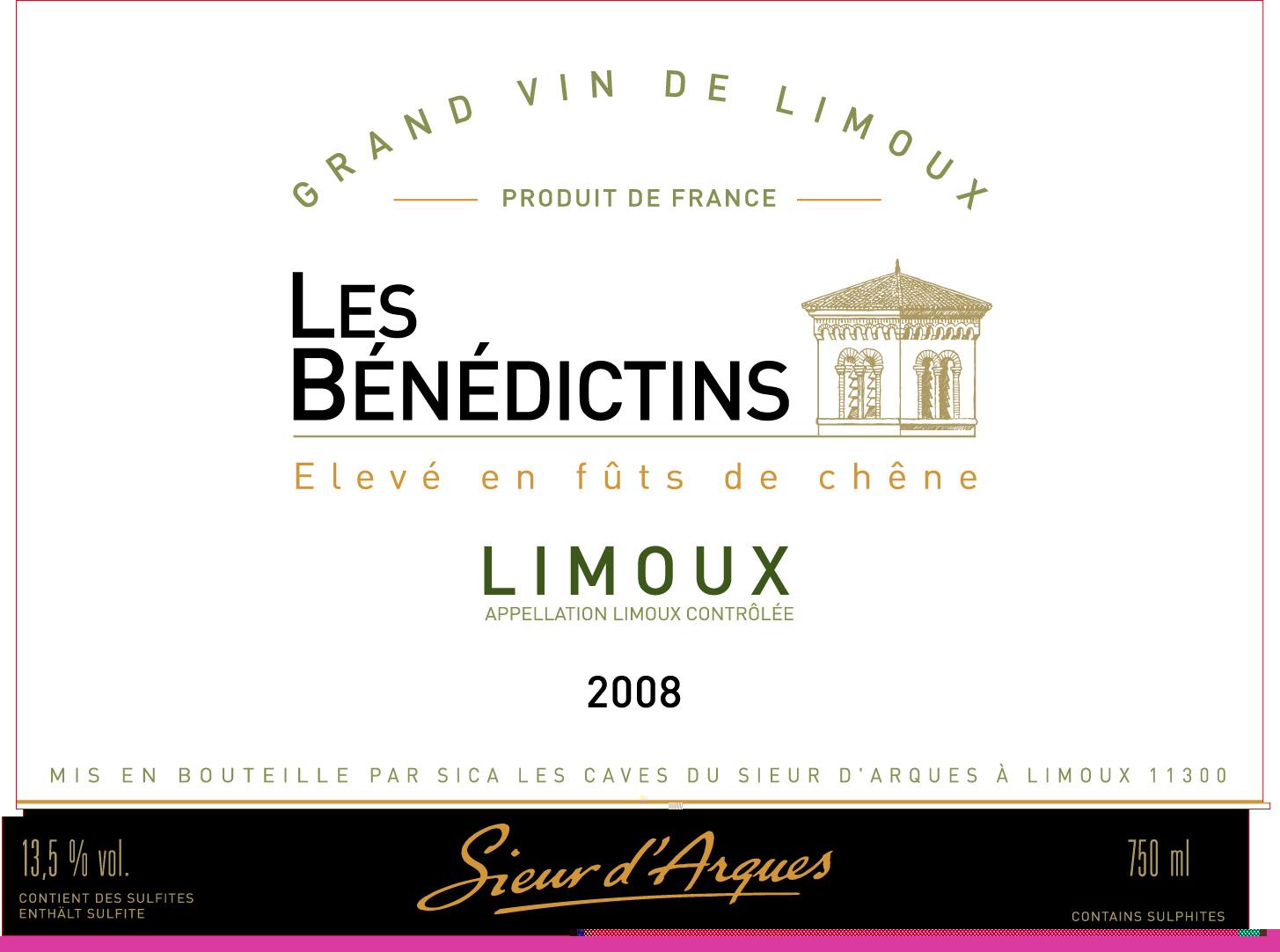 Les Bénédictins Chardonnay